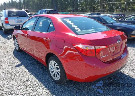 2019 Toyota Corolla Le из США, поврежденный, VIN 2T1BURHE0KC166335